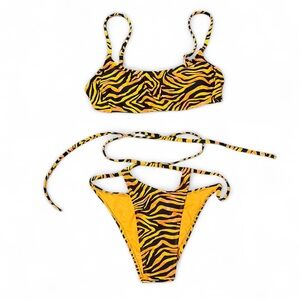 Zebra Print Swim Set